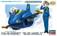 HASEGAWA Q版蛋機 F/A-18 藍天使 (TH